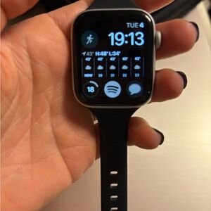 Apple Smartwatch with Black Band